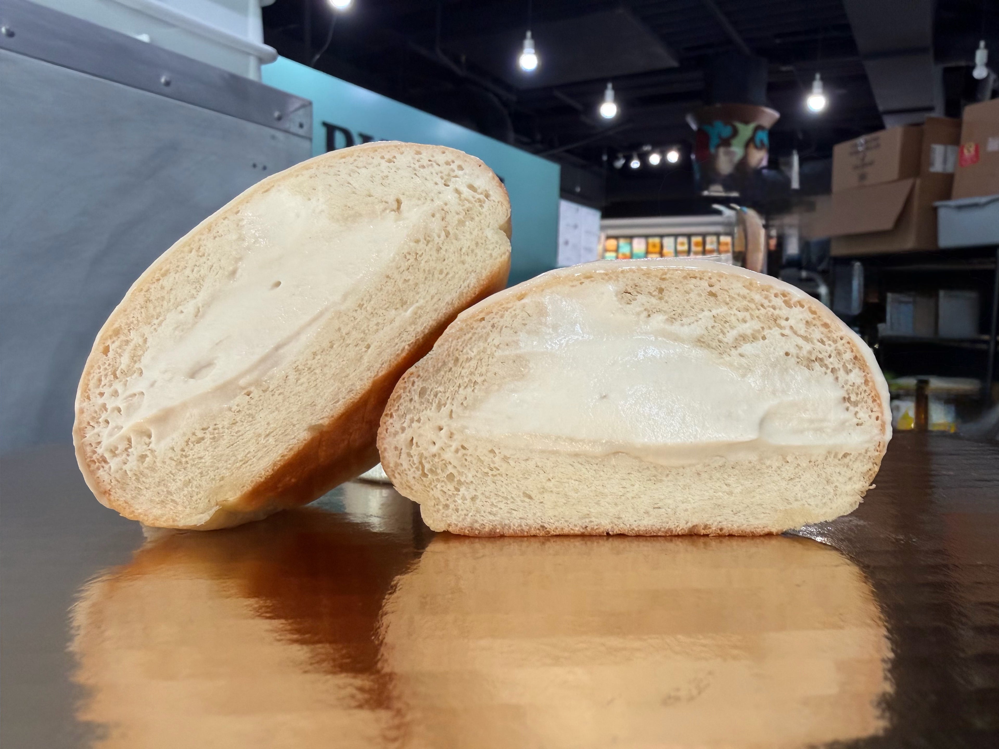 MILK BREAD CREAM BUNS - SWEET CREAM (LOCAL PICKUP ONLY)